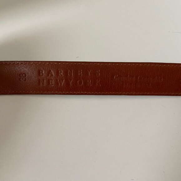 Barneys New York Mens Crocodile Belt - Picture 4 of 4